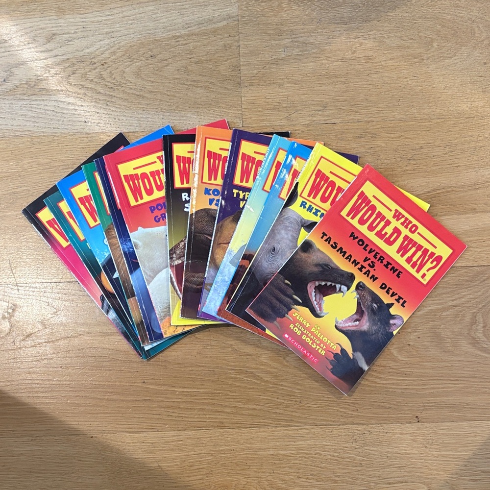 Who Would Win? Book Set - Multicolor